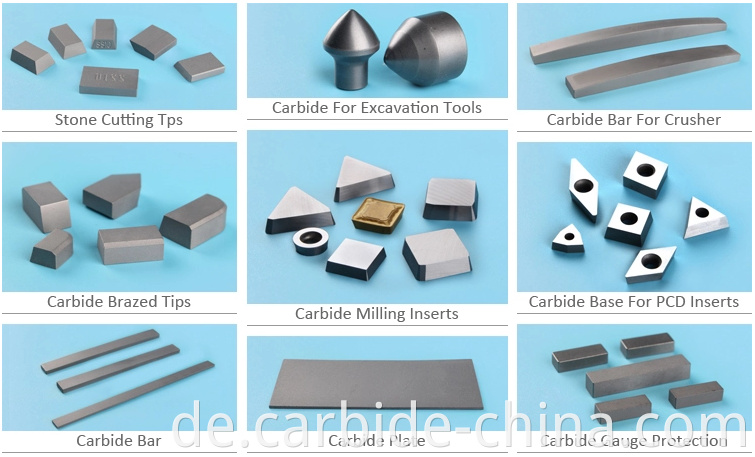 tungsten carbide parts